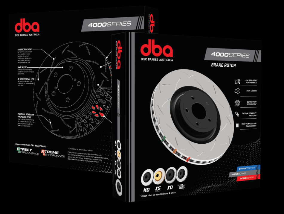 Subaru BRZ / Toyota 86 DBA T3 4000 Series Slotted Rotors Front PAIR (Brembo Calipers)