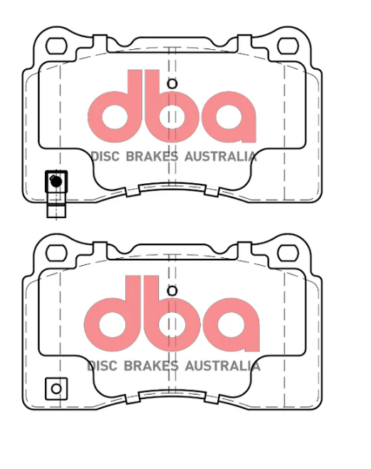 BRZ / 86 DBA SS Street Series OE Replacement Front Brake Pads (Brembo Caliper)
