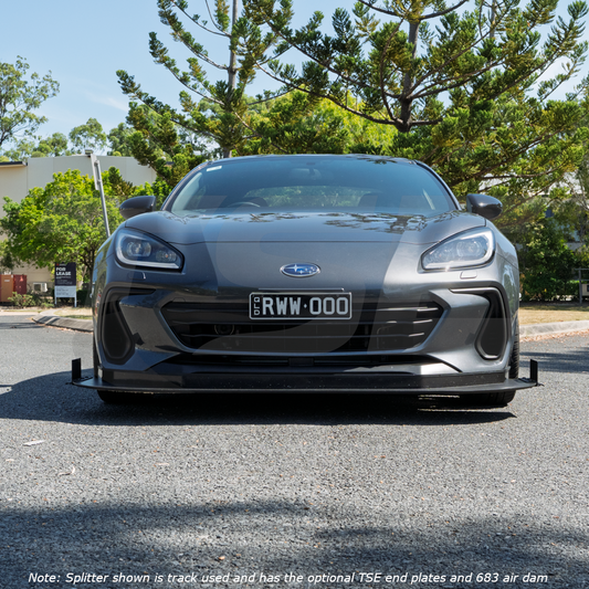 683 Motorsport Front Splitter for 2022+ Subaru BRZ / Toyota GR86 Trackspec Engineering