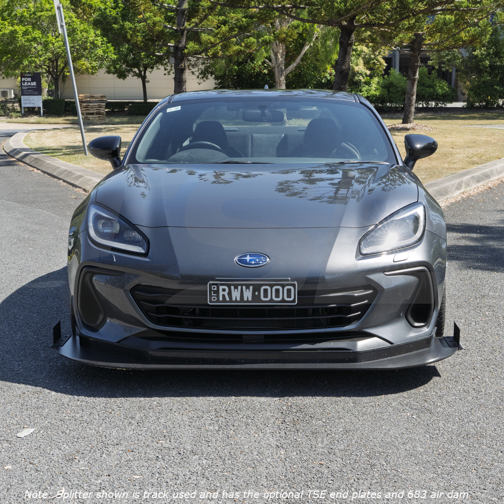683 Motorsport Front Splitter for 2022+ Subaru BRZ / Toyota GR86 Trackspec Engineering