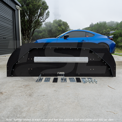 683 Motorsport Front Splitter for 2022+ Subaru BRZ / Toyota GR86 Trackspec Engineering