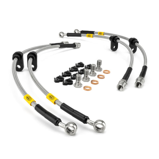 HEL Stainless Steel Braided Brake Lines for Subaru BRZ & Toyota 86 (Brembo Calipers)