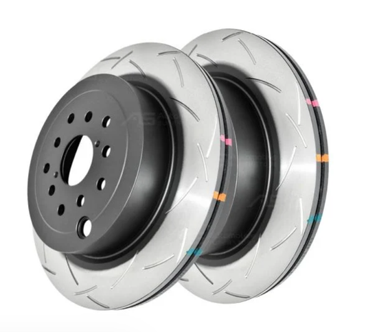 Subaru BRZ / Toyota 86 DBA T3 4000 Series Slotted Rotors Rear PAIR (Brembo Calipers)