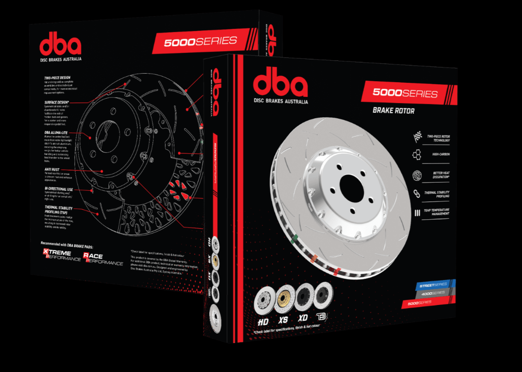 Subaru BRZ / Toyota 86 DBA T3 5000 2-Piece Slotted Front Rotors PAIR (Brembo Calipers)