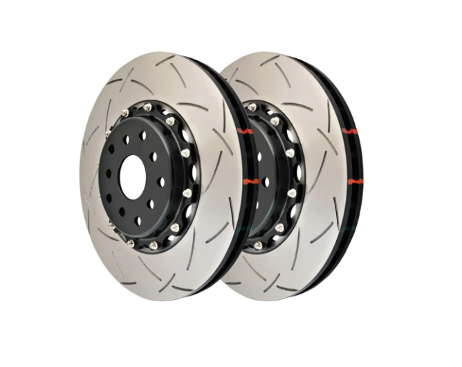 Subaru BRZ / Toyota 86 DBA T3 5000 2-Piece Slotted Front Rotors PAIR (Brembo Calipers)