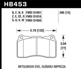 BRZ / 86 Project Mu NS EP Front Brake Pads (Brembo Caliper)